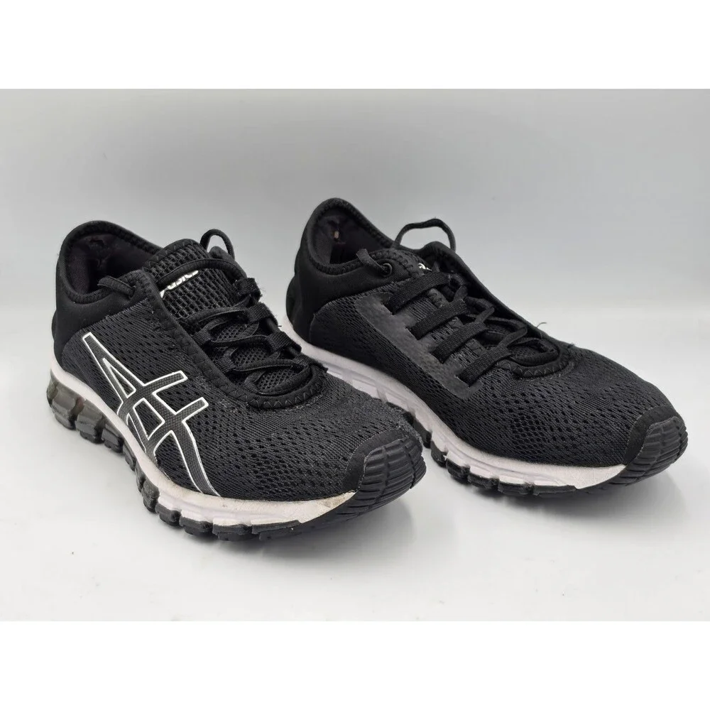 ASICS Gel Quantum 180 3 Women's Running Walking Shoes Size 7.5 Black White